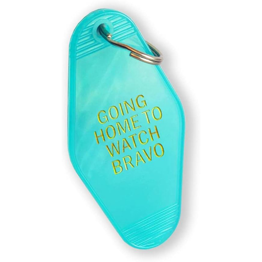 Going Home to Watch Bravo Hotel Style Keychain