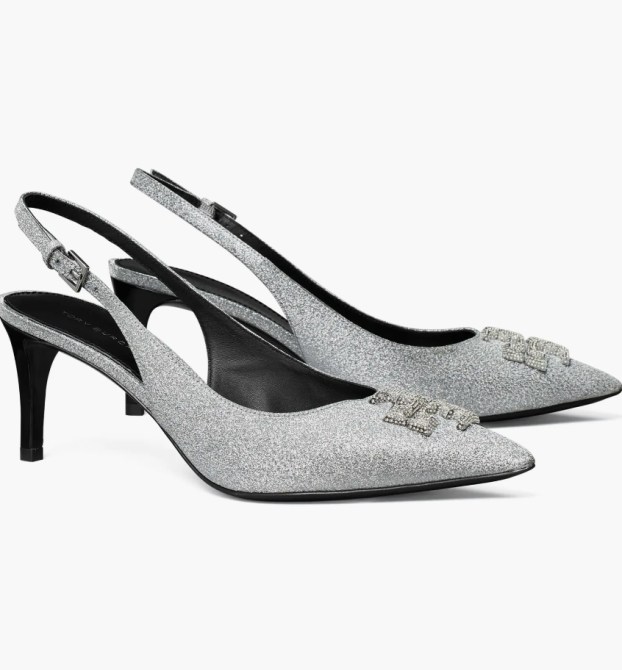 Tory Burch Eleanor Pavé Slingbacks