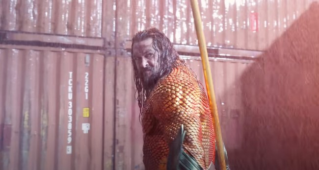 How many Aquaman 2 post-credit scenes are there?