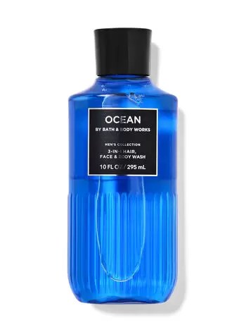 Mens
Ocean
3-in-1 Hair, Face & Body Wash