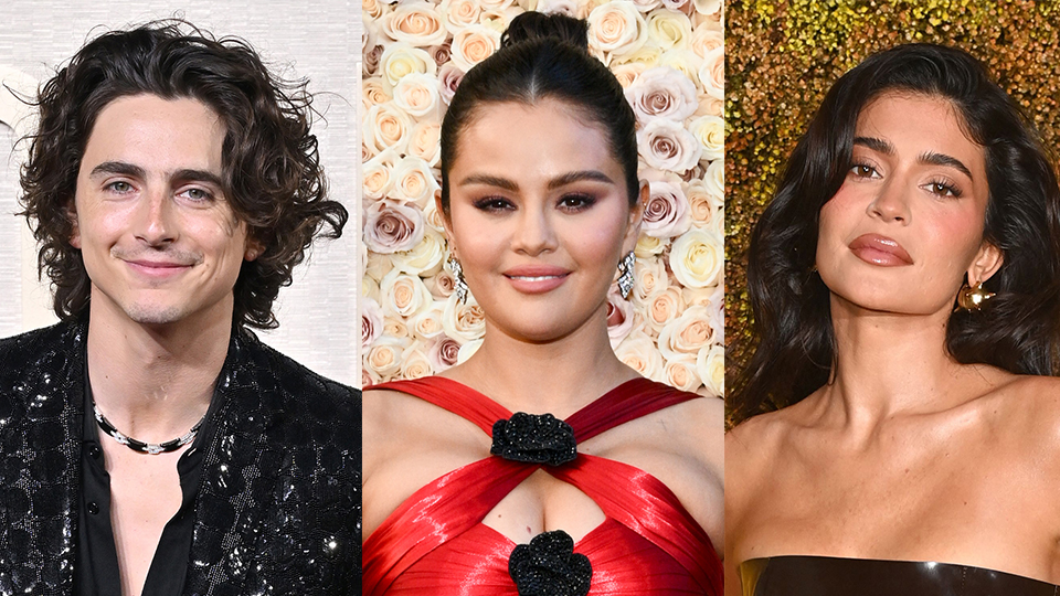 Timothée Chalamet, Selena Gomez, Kylie Jenner