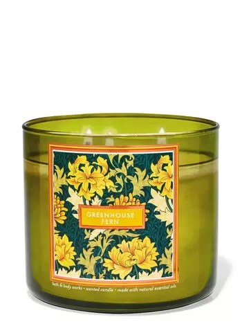 Greenhouse Fern
3-Wick Candle
