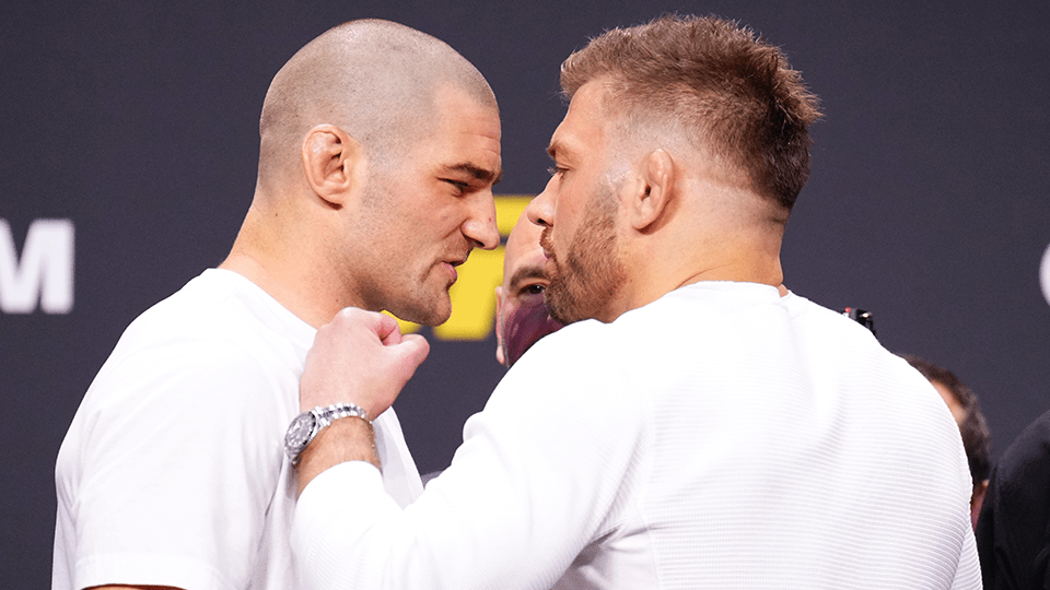 Sean Strickland and Dricus Du Plessis UFC Fight