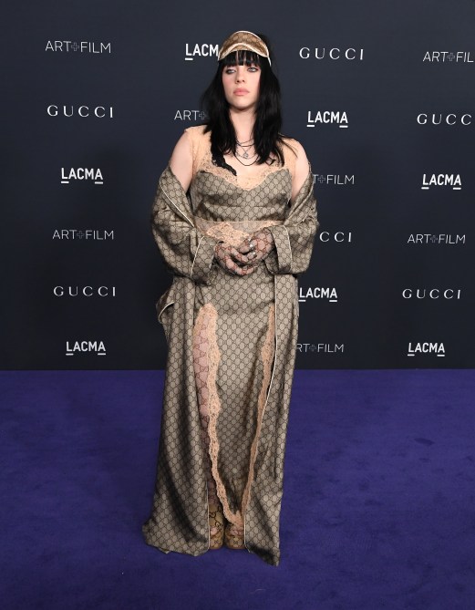 Billie EIlish at the LACMA Art + Film Gala in Los Angeles.
