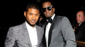 Usher and Sean "Diddy" Combs attend the 55th Annual GRAMMY Awards Pre-GRAMMY Gala and Salute to Industry Icons honoring L.A. Reid held at The Beverly Hilton on February 9, 2013 in Los Angeles, California.