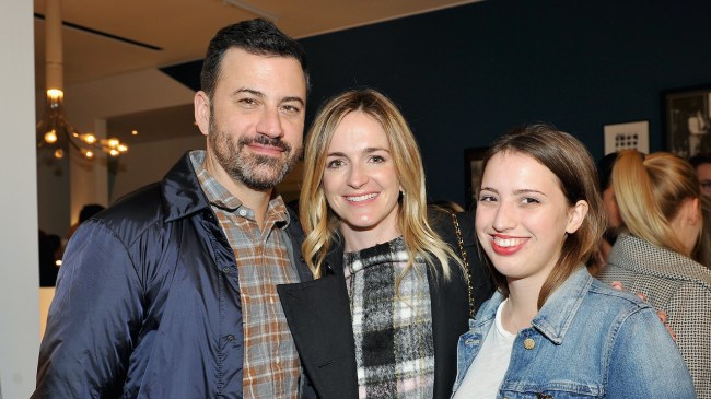 Jimmy Kimmel, wife Molly McNearey, and daughter Katie Kimmel