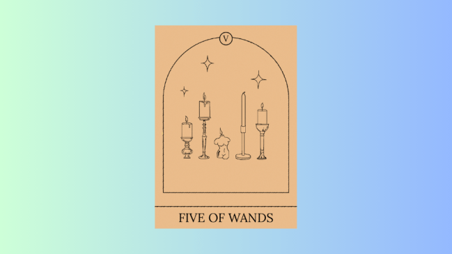 5 of Wands Tarot