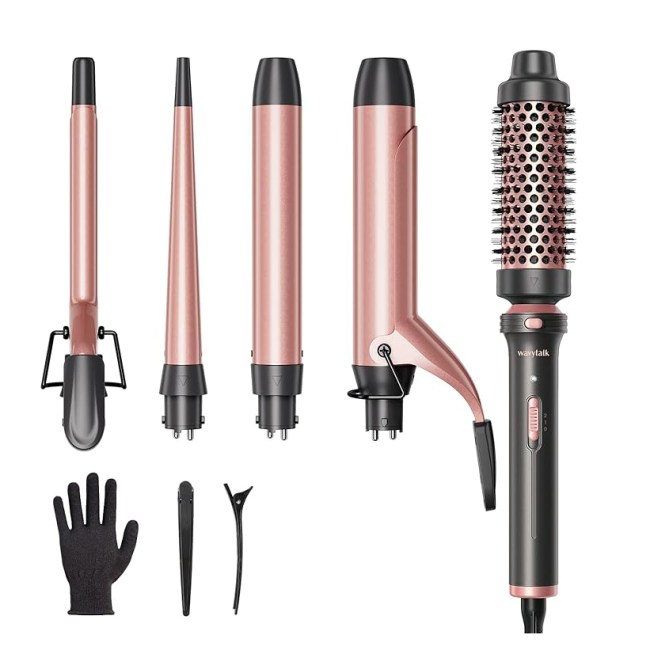 Last-Minute Mother's Day Gifts to Buy From Amazon: Wavytalk 5 in 1 Curling Iron Set