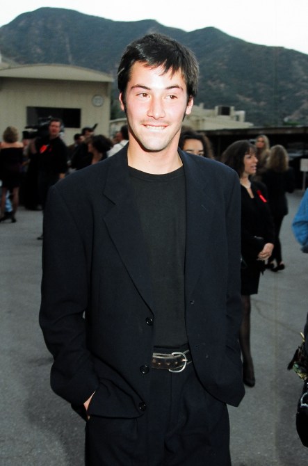 Keanu Reeves during 1992 MTV Movie Awards at Culver Studios in Culver City, California, United States.