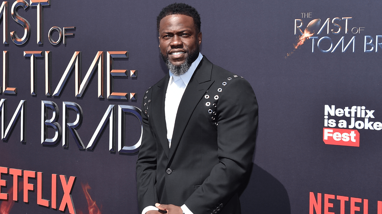 Kevin Hart at "The Greatest Roast of All Time: Tom Brady" held at the Kia Forum on May 5, 2024 in Los Angeles, California.