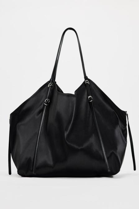 Satin Effect Tote Bag
