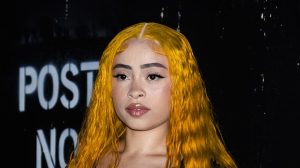 Ice Spice attends the Alexander Wang runway show in SoHo on June 05, 2024 in New York City.