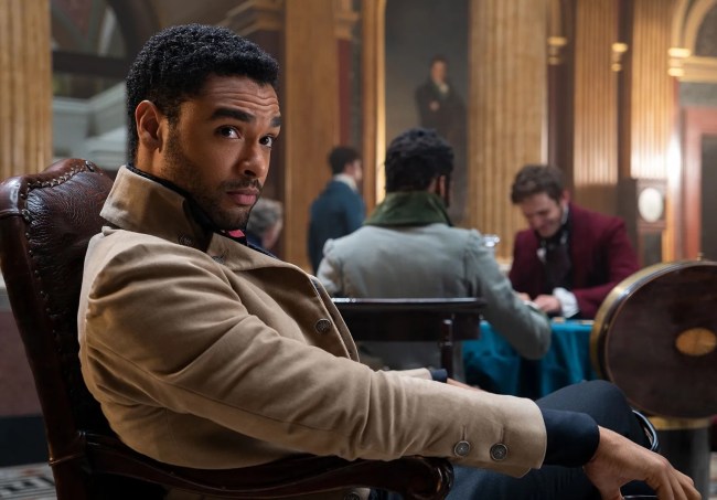 Still of Simon Basset, the Duke of Hastings in 'Bridgerton' on Netflix