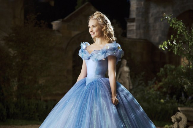 Lily James as Cinderella, 2015
