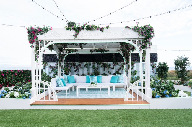 Love Island USA Season 6 Casa Amor Second Outdoor Lounge
