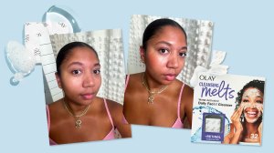 olay cleansing melts review