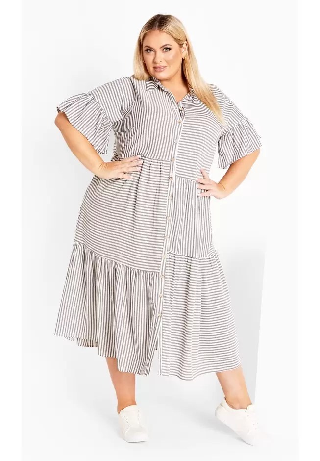 Avenue Kaitlyn Stripe Dress