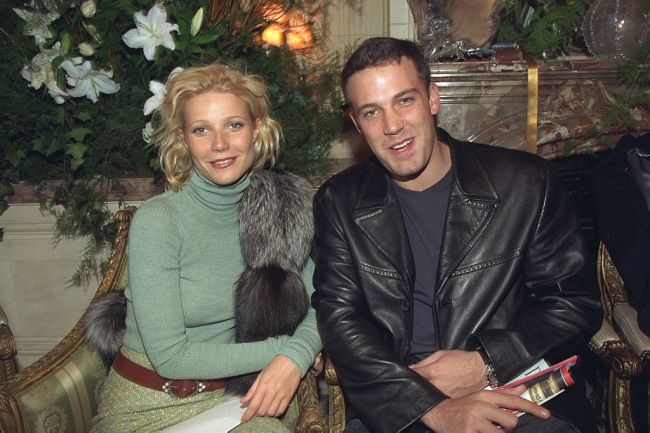 Gwyneth Paltrow and Ben Affleck attended the fashion show.