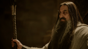 who is the dark wizard in the rings of power