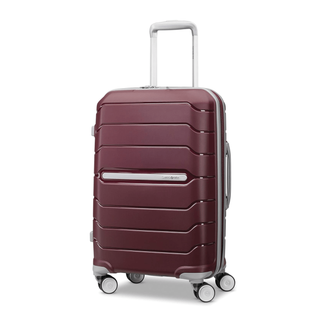 Samsonite Freeform Hardside Expandable Carry-On in Merlot colorway