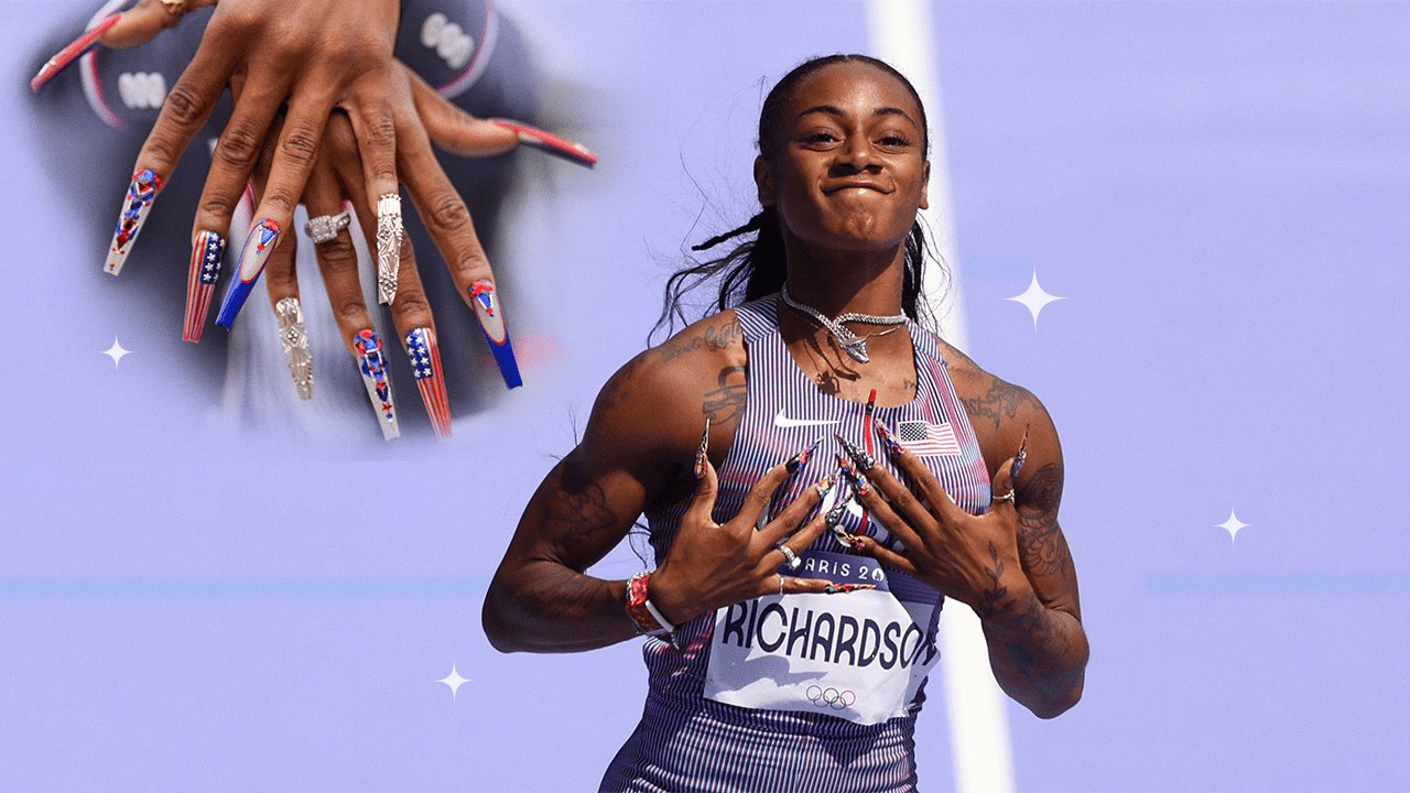 Sha'Carri Richardson nails