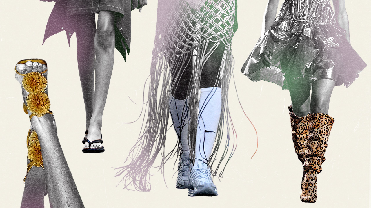 shoes spring/summer 2025 runways