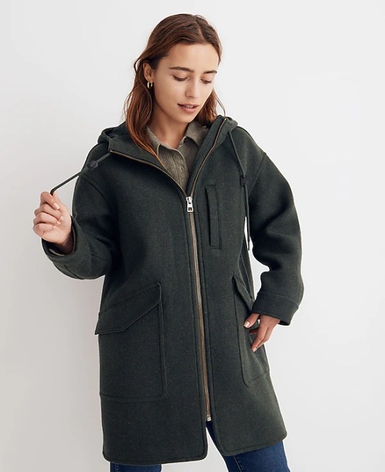 Madewell Lynnford Coat in Insuluxe Fabric