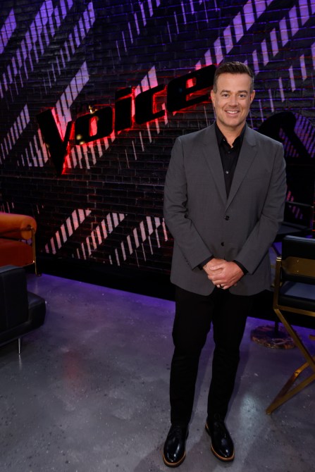 THE VOICE -- "Live Top 12 Results" Episode 2515B -- Pictured: Carson Daly