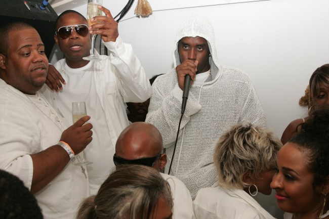 EAST HAMPTON, NY - SEPTEMBER 02:  Sean "Diddy" Combs host the after party for "The Real White Party"  Sean "Diddy" Combs at Club Dune on September 2, 2007 in East Hampton, New York.