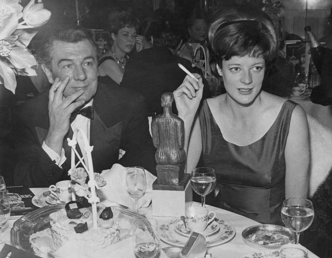 Maggie Smith, Michael Redgrave