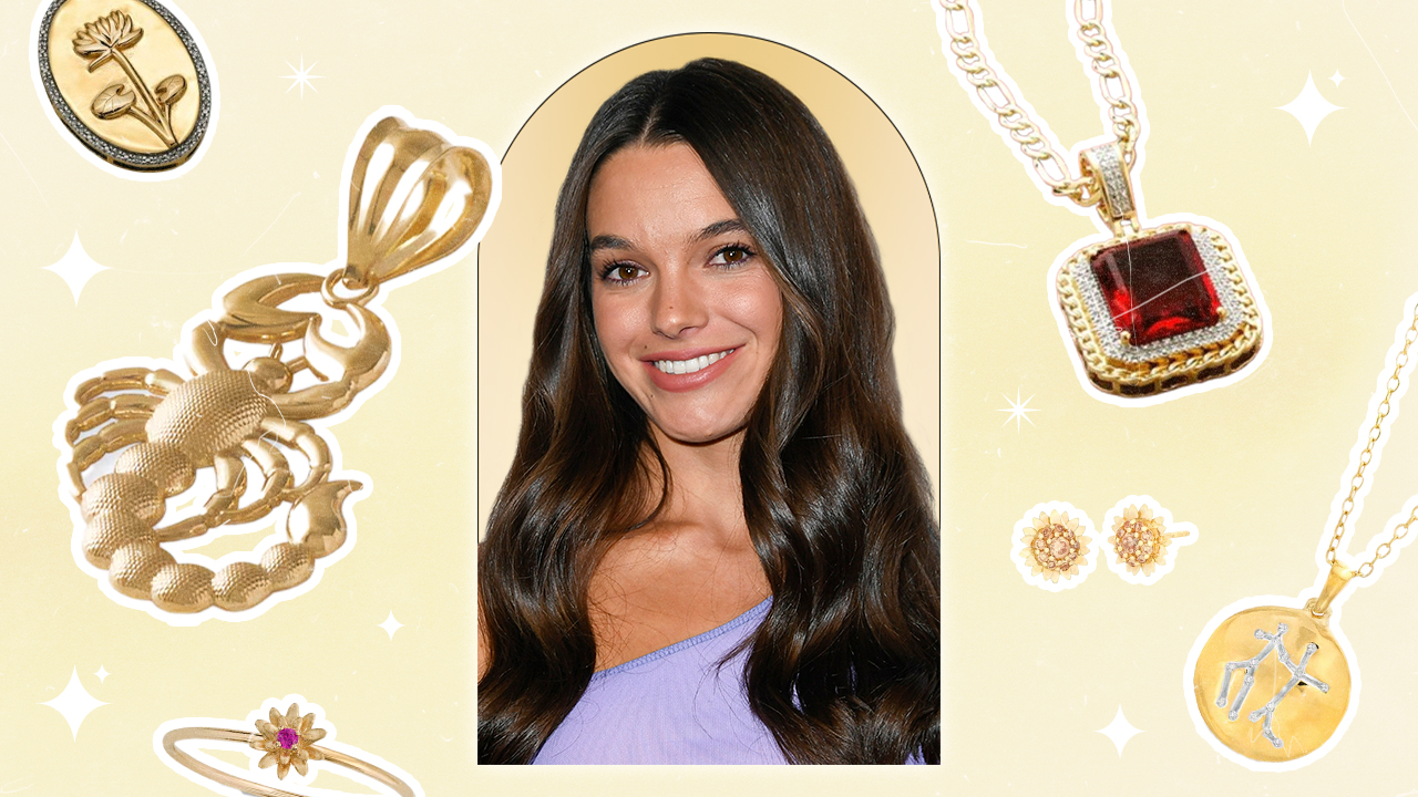 Ally Lewber surrounded by Banter jewelry