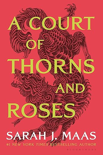 The cover of A Court of Thorns and Roses