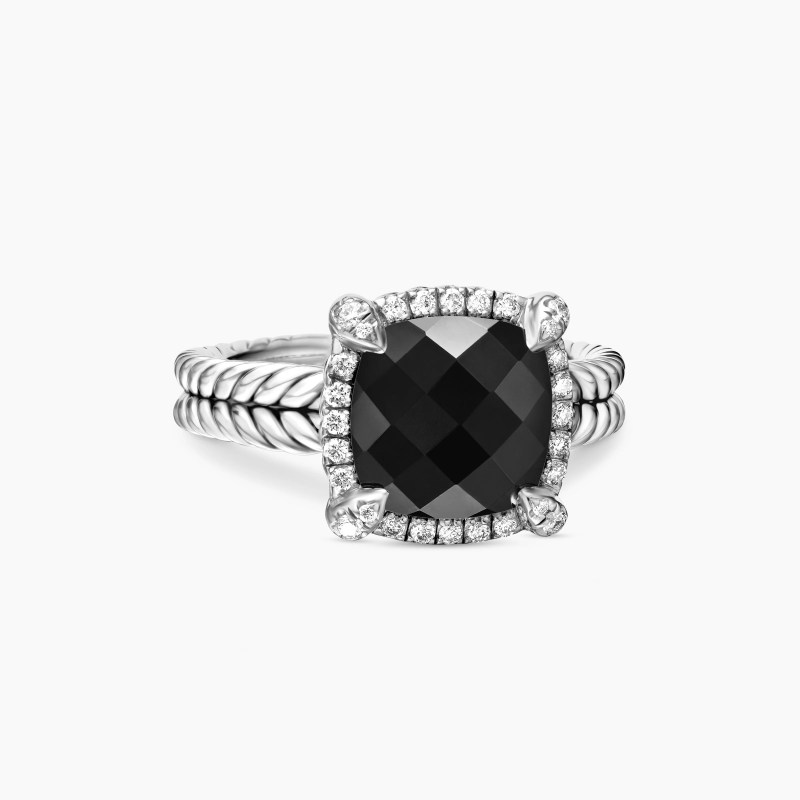 27 Black Wedding Rings Perfect for October Brides