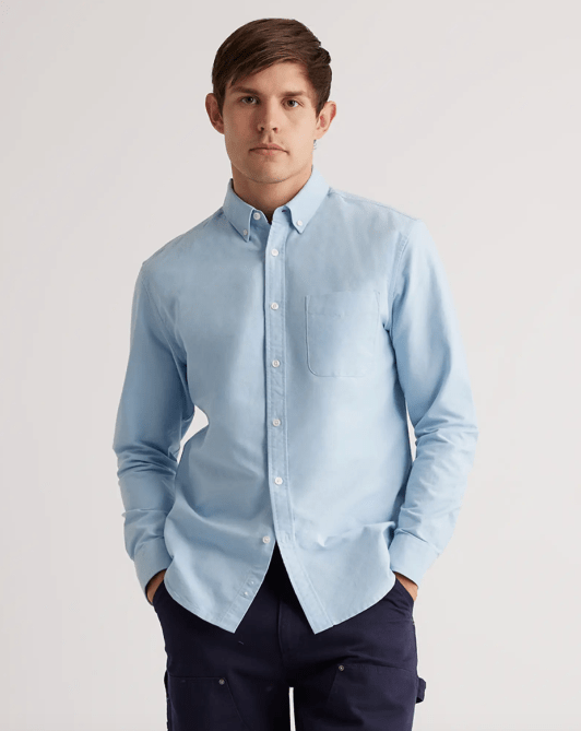 Quince 100% Organic Cotton Oxford Shirt