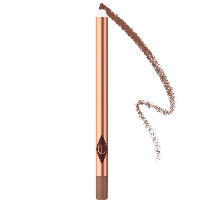 Charlotte Tilbury Lip Cheat Lip Liner in a gold pencil.