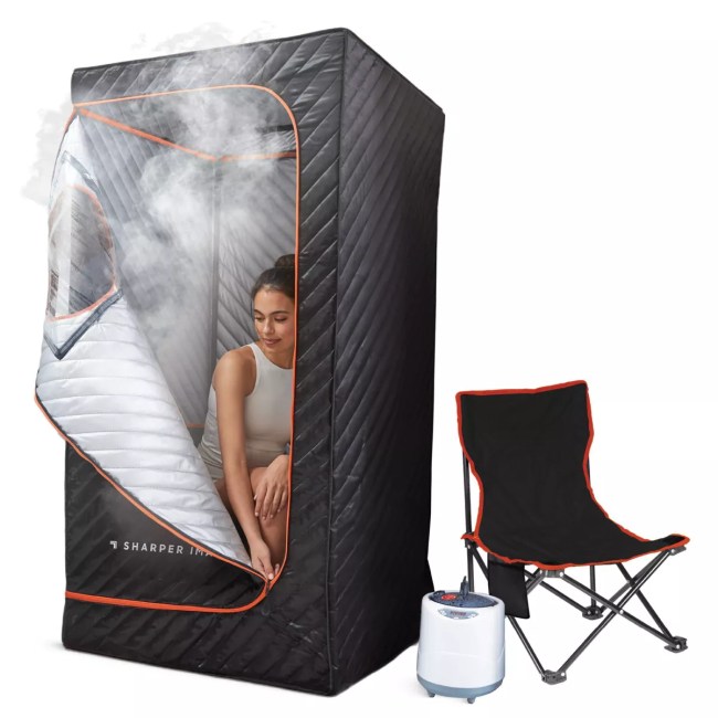 Sharper Image Portable Steamer Sauna Portable Spa