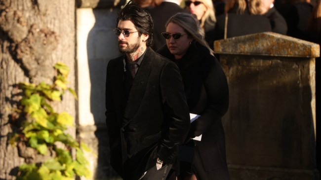 Zayn Malik at Liam Payne's Funeral