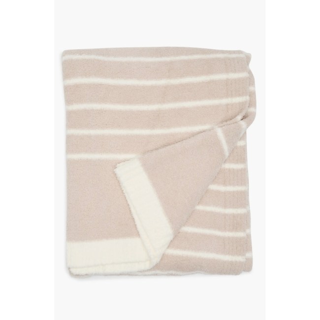 Barefoot Dreams CozyChic Horizontal Stripe Throw Blanket
