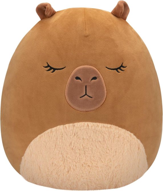 Capybara-shaped stuffed animal