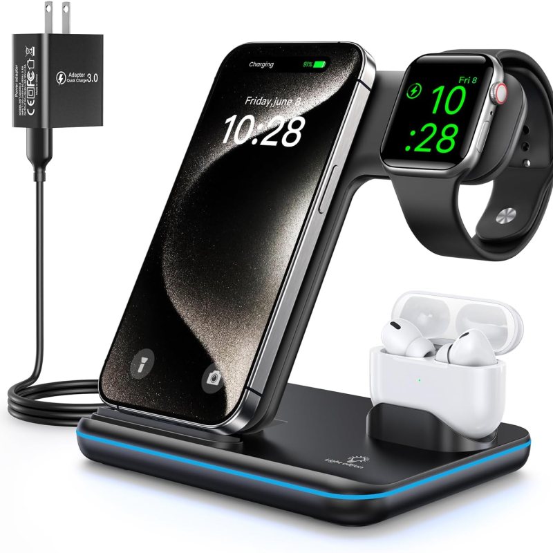 A 3-in-1 charging station