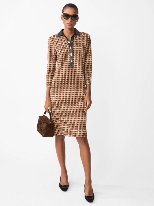 J. McLaughlin Falcon Dress in Marseilles Geo