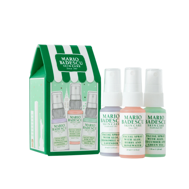 Mario Badescu Mini Mist Trio Holiday Hydrating Beauty Gift Set