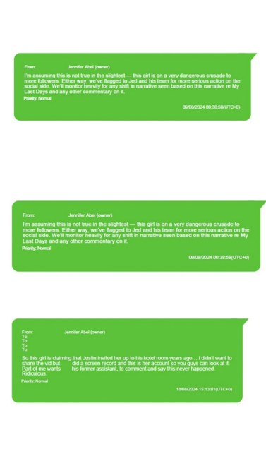 text from Blake Lively v. Wayfarer Studios