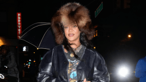 rihanna out in new york city