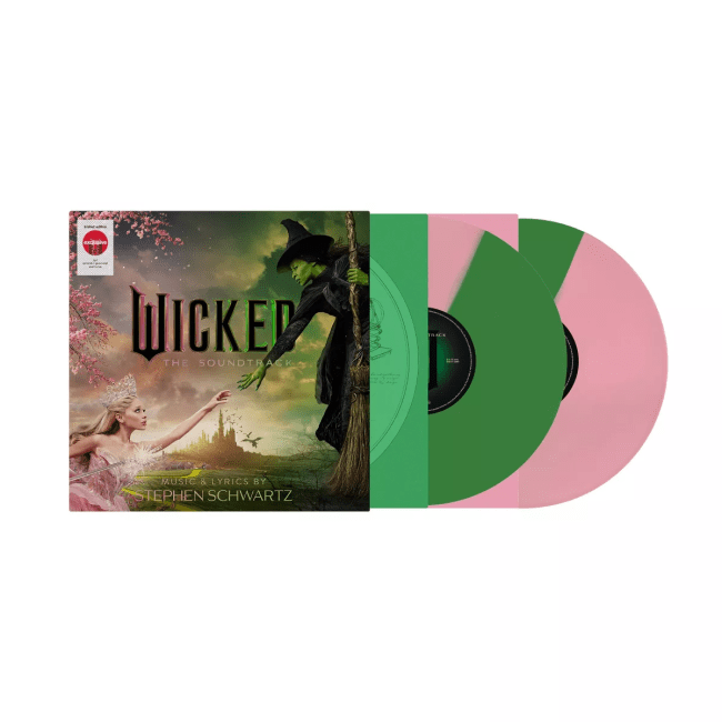 Wicked: The Soundtrack (Target Exclusive) pink and green vinyl