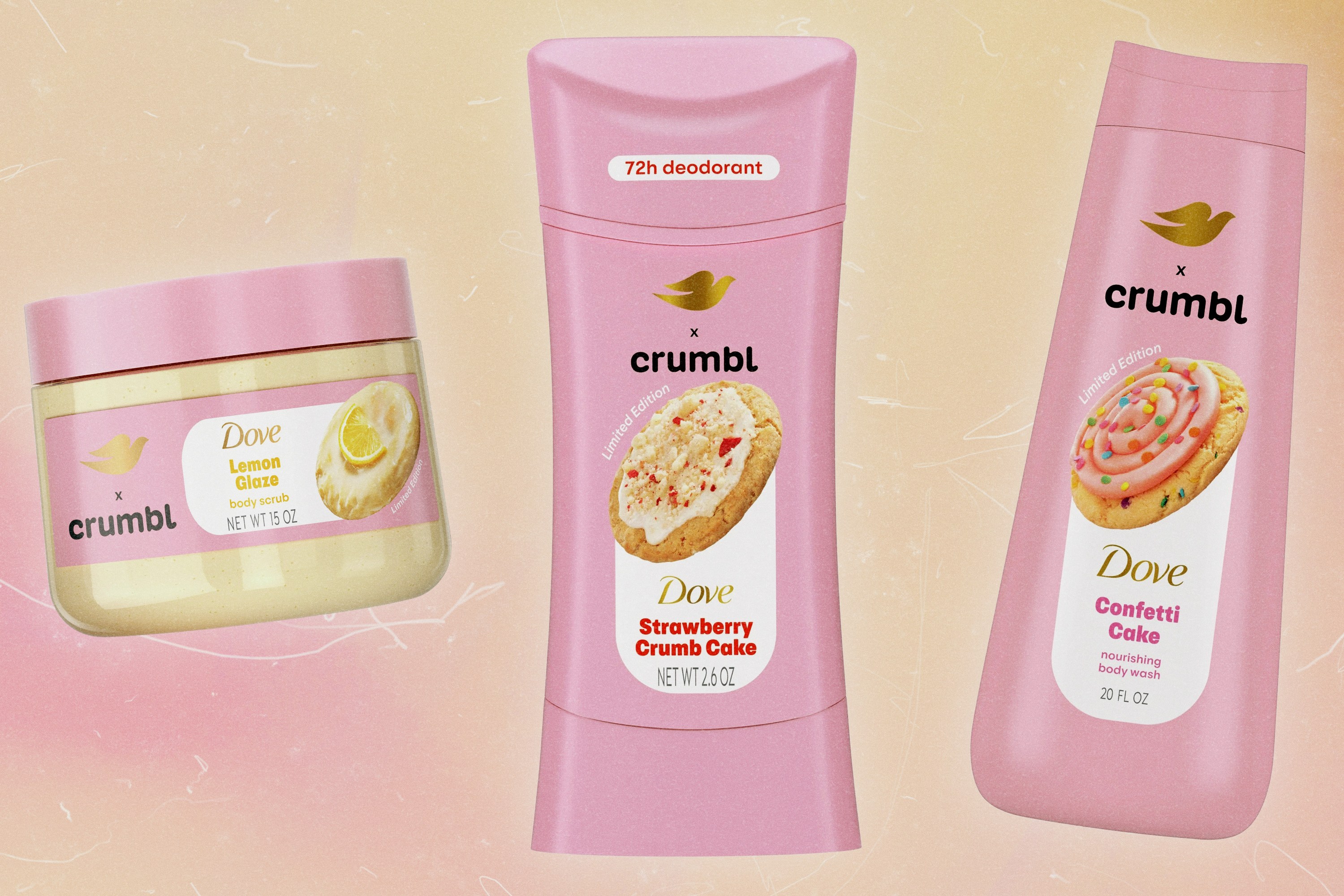 Dove x Crumbl Collection at Walmart