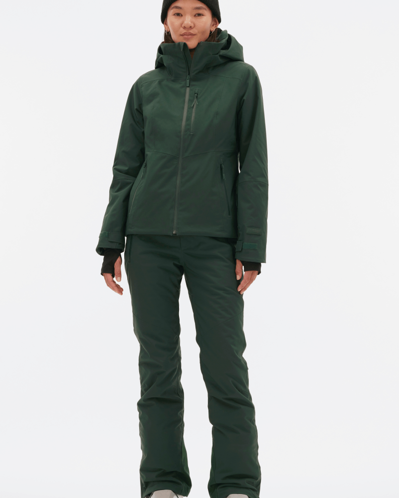Halfdays Lawrence Jacket in dark green colorway