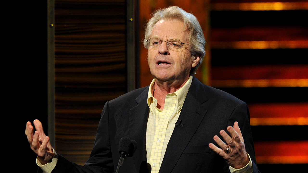 CULVER CITY, CA - AUGUST 01:  Talk show host Jerry Springer speaks onstage at the Comedy Central Roast Of David Hasselhoff held at Sony Pictures Studios on August 1, 2010 in Culver City, California. The""Comedy Central Roast of David Hasselhoff" will air on Sunday, August 15, 2010 at 10:00 p.m. ET/PT.
