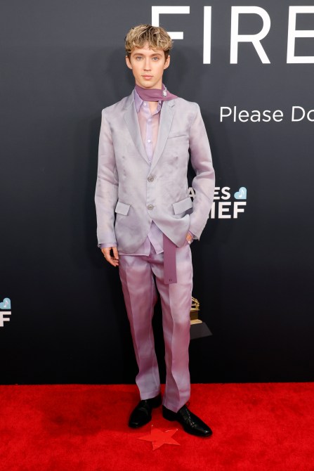 Troye Sivan at the 2025 Grammys.