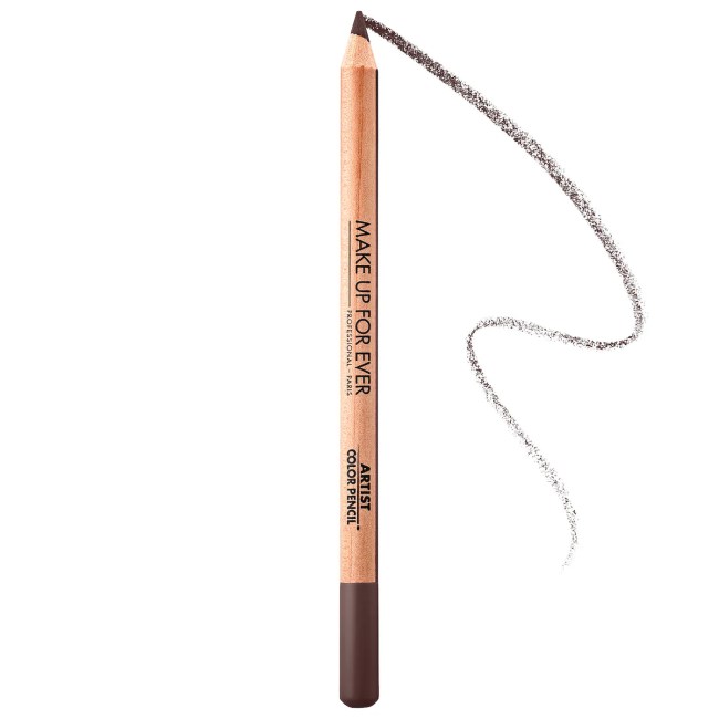 Make Up For Ever Artist Color Pencil Lip Liner in Dimensional Dark Brown.